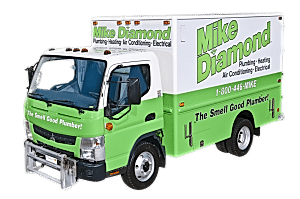 mike diamond plumbing truck