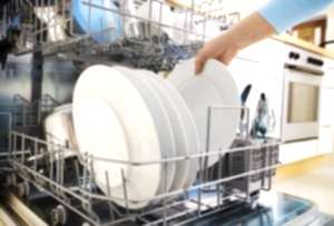 Check and clean dishwasher parts such as the sprayer arm, filter, and gasket.