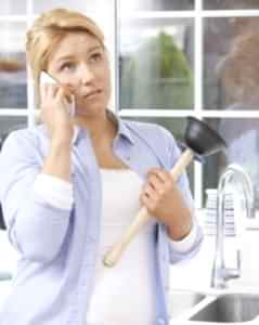 Homeowner frustrated by common residential plumbing problems.