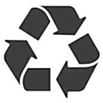 Recycle Icon Gray