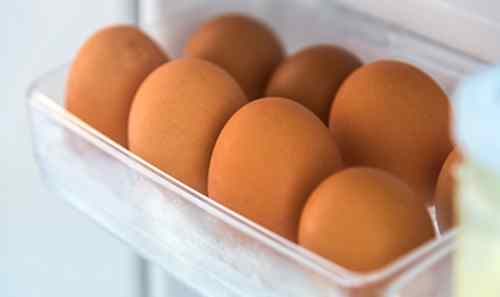 Refigerator Shelf with Eggs