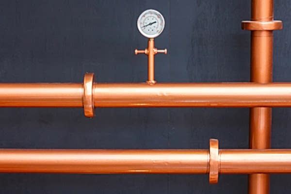 Copper pipes