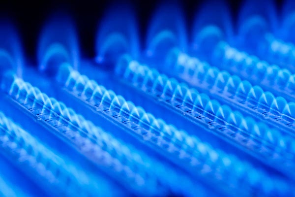gas burning