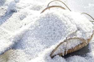 Chloride, sodium, and sulfates can make water taste salty