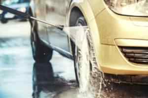 Going to a car wash instead of washing your car yourself will help lower your water bill