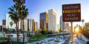 Explaining the Los Angeles heat wave