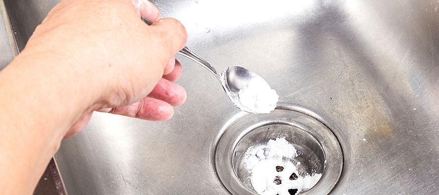 Vinegar and baking soda