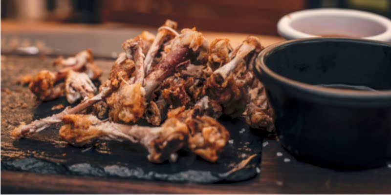 chicken bones