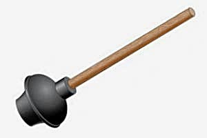 Flange plunger