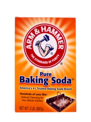A box of baking soda