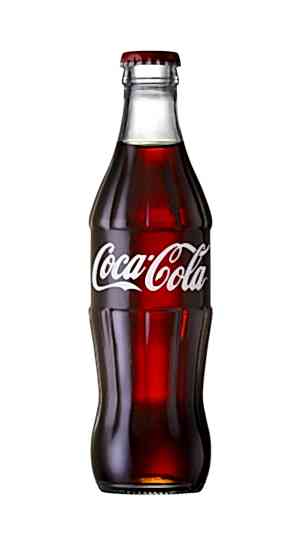 A bottle of coke.