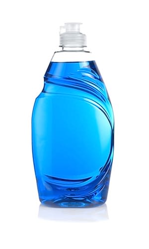 A bottle of dishsoap